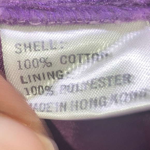 Purple corduroyed, pencil skirt - Picture 13 of 15